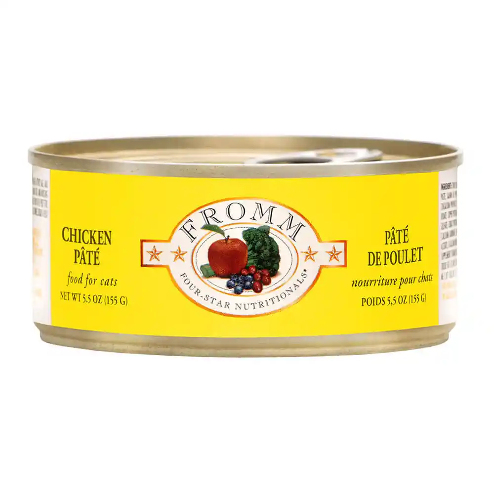Fromm Four-star Can Cat Chicken Pate 5.5-oz