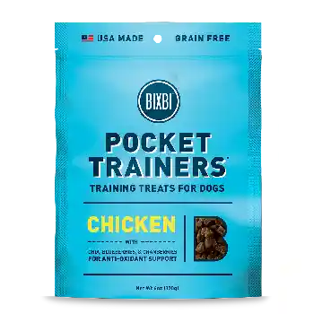 Bixbi Trainers Dog Treats Chicken 6-oz