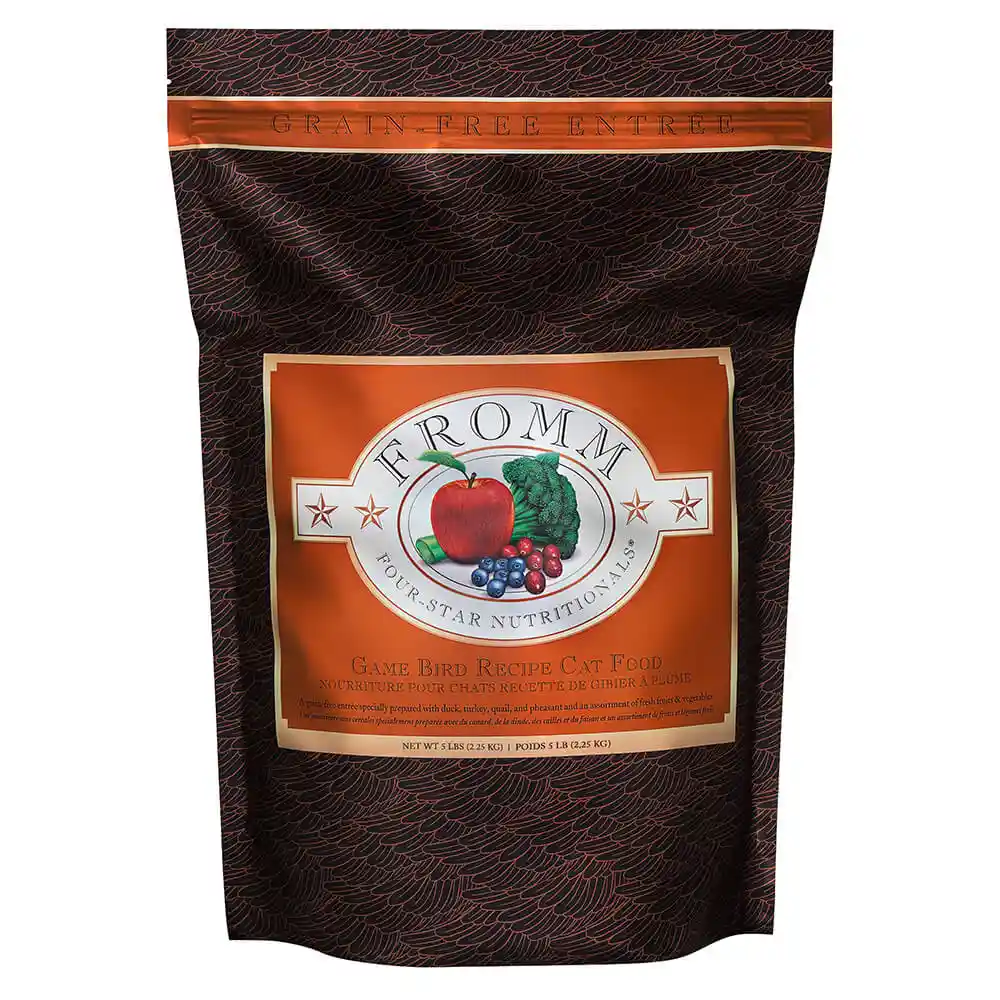 Fromm Four-star Nutritionals Game Bird Recipe Dry Cat Food 4-lb