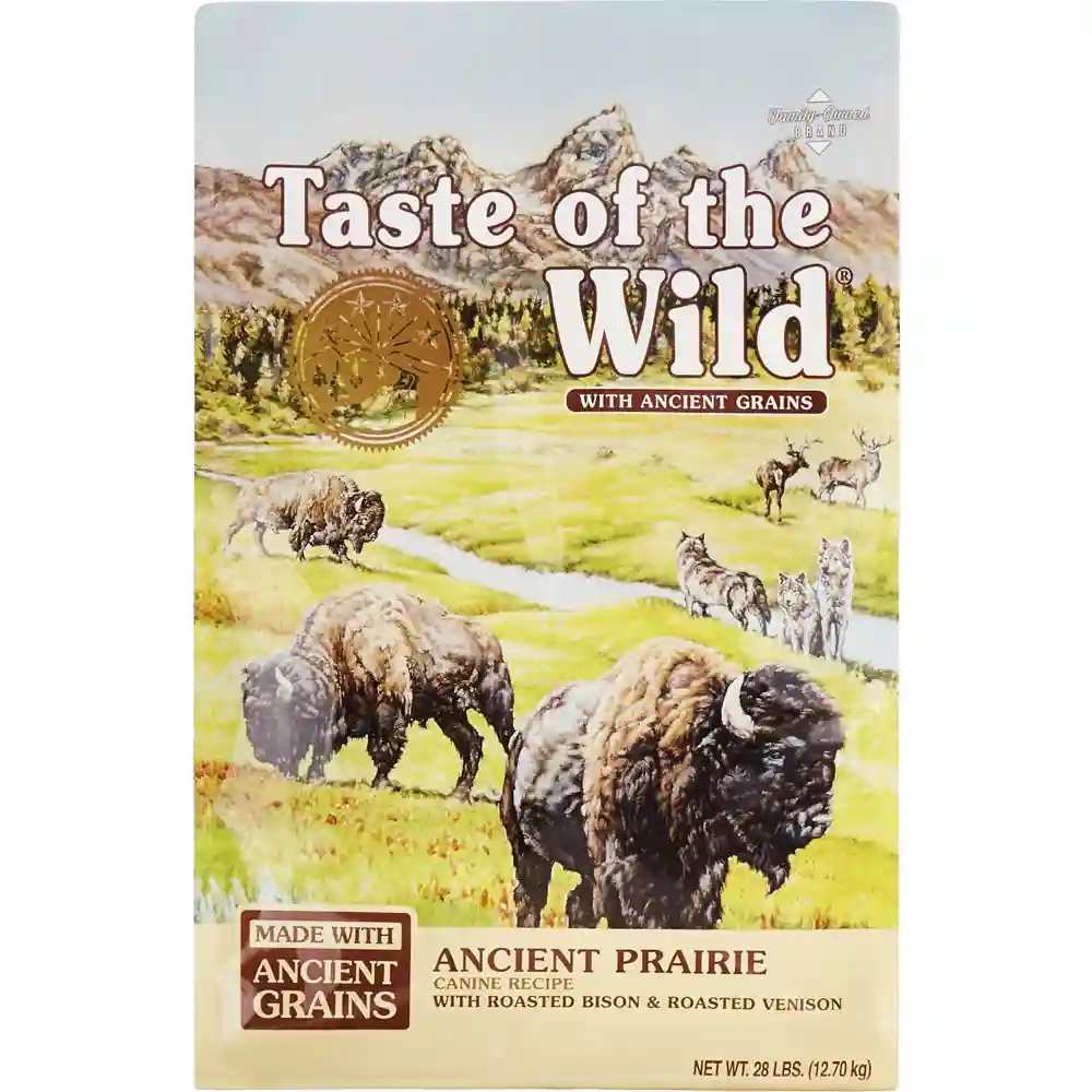 Ancient Prairie Roasted Bison, Roasted Venison & Ancient Grain Recipe Dry Dog Food 5-lb