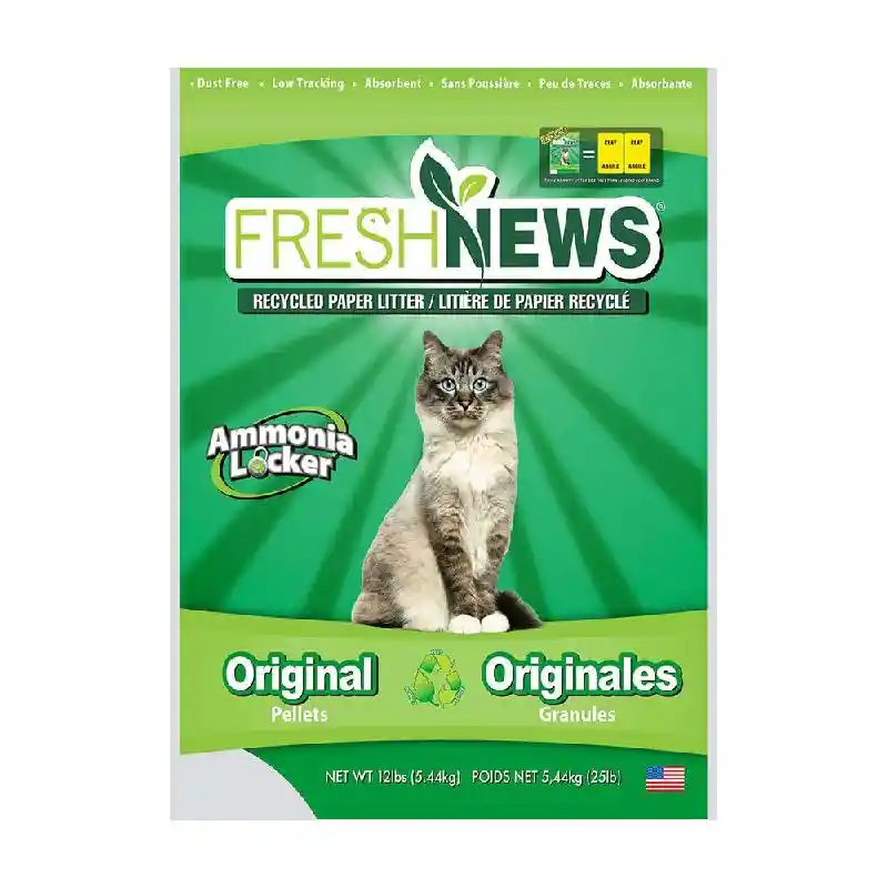 Fresh News Cat Litter 12-lb