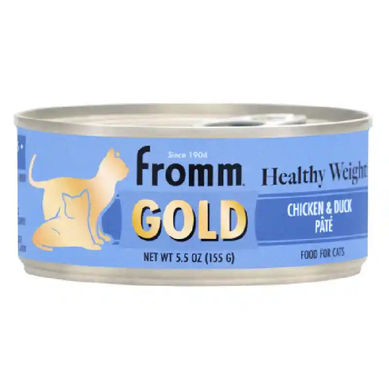 Fromm Gold Cat Pate Healthy Weight Ckn Duck 5.5-oz