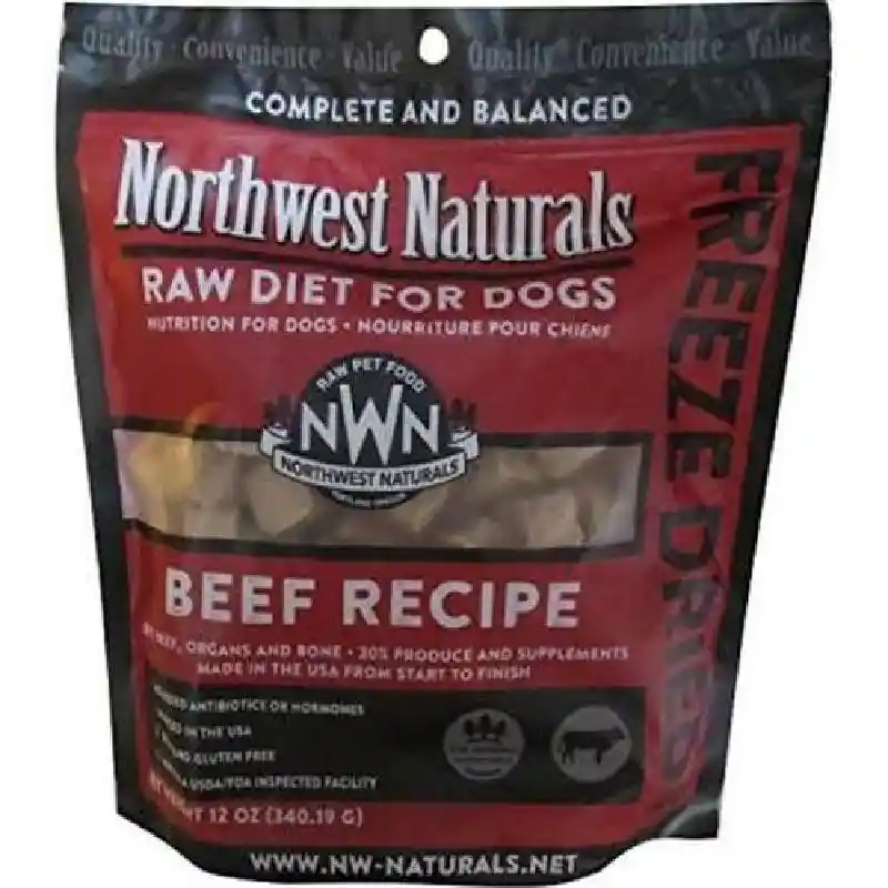 Northwest Naturals Frozen Raw Beef Nuggets For Dogs 6-lbs