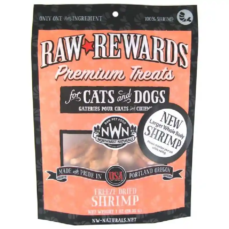 Northwest Naturals Freeze-dried Shrimp Treats 1-oz