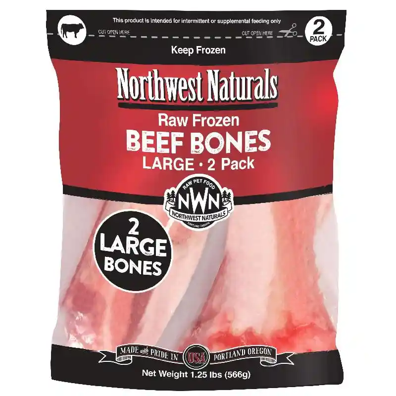Northwest Naturals Frozen Beef Bones Large 2-pk