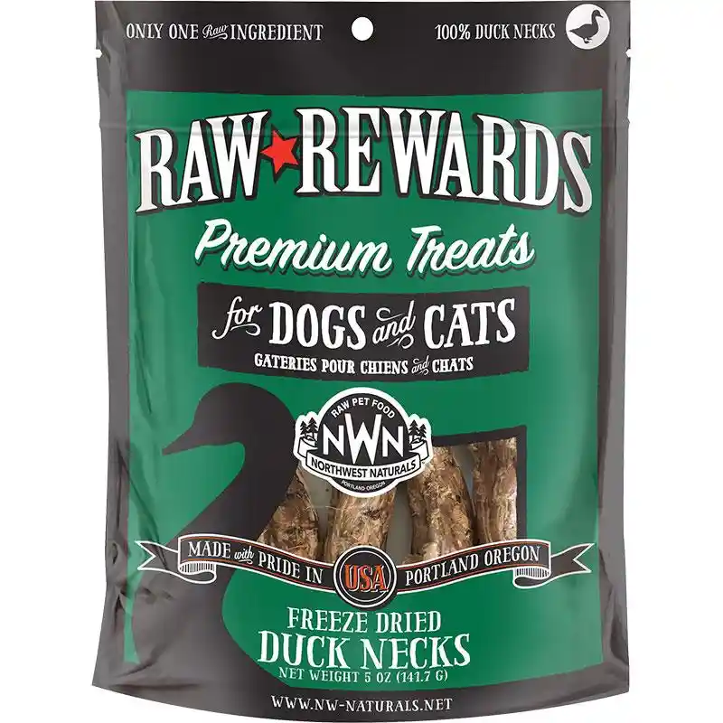 Northwest Naturals Freeze Dried Duck Neck 5-oz