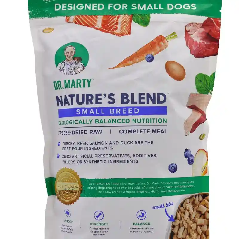 Dr. Marty's Nature's Blend Fd Small Breed 6-oz