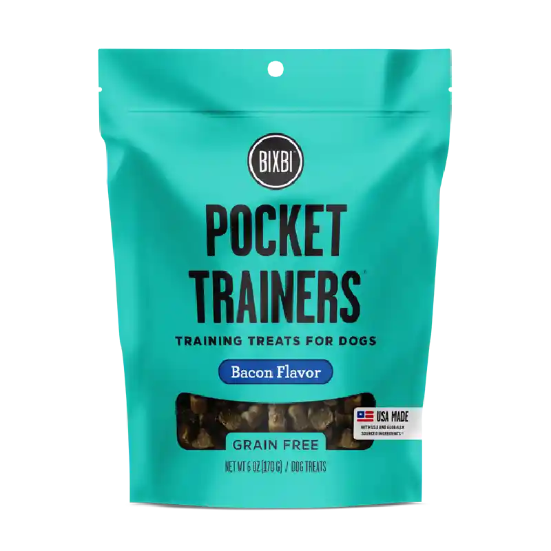 Bixbi Pocket Trainer Treats Bacon 6-oz