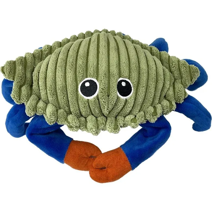 Tall Tails Dog Toy Animated Blue Crab 9"