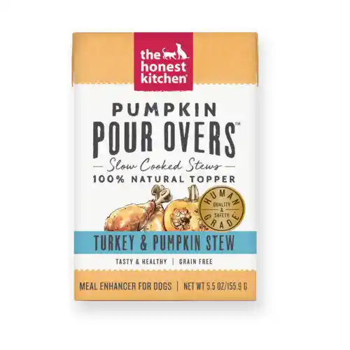 Honest Kitchen Dog Pour Pumpkin Turkey 5.5-oz