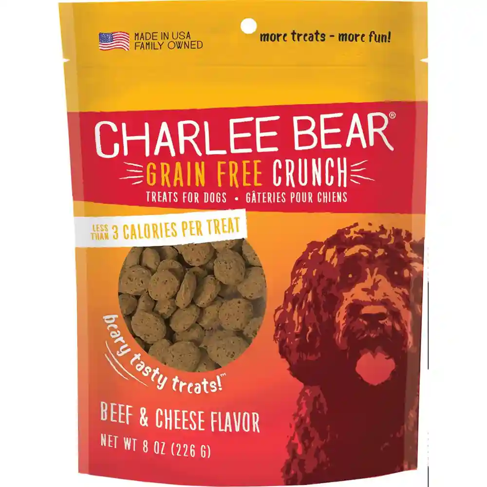Charlee Bear Gf Crunch Beef Liver 8-oz