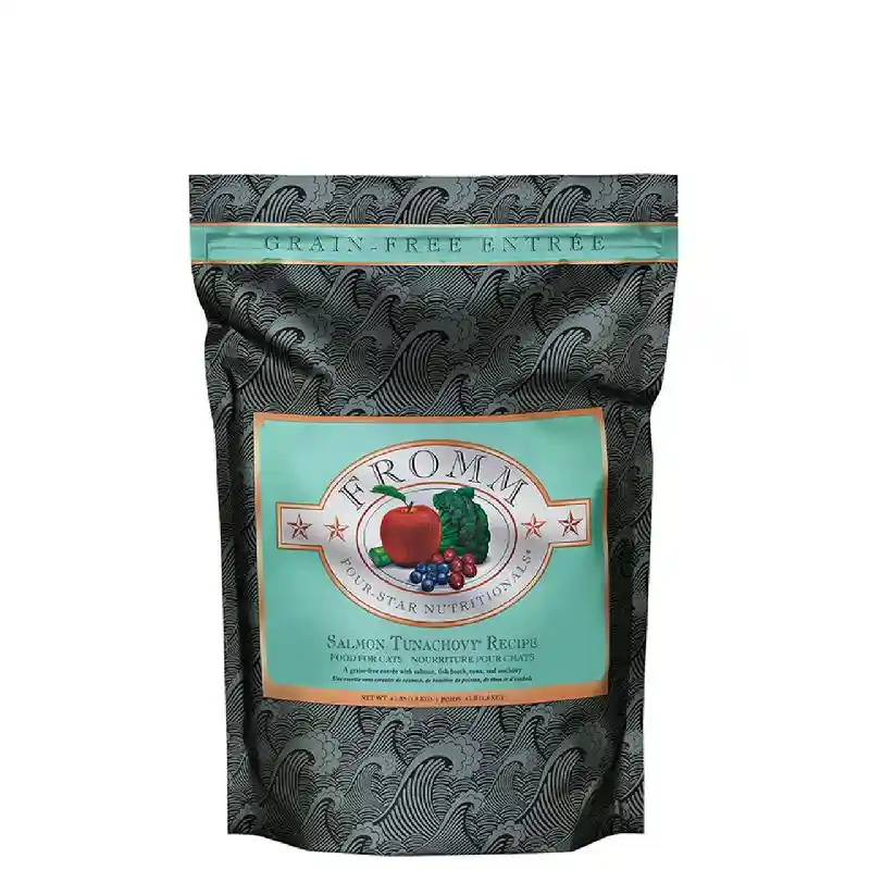 Fromm Four-star Nutritionals Salmon Tunachovy Recipe Dry Cat Food 4-lb