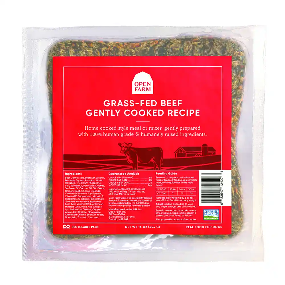 Open Farm Gently Cooked Beef 16-oz