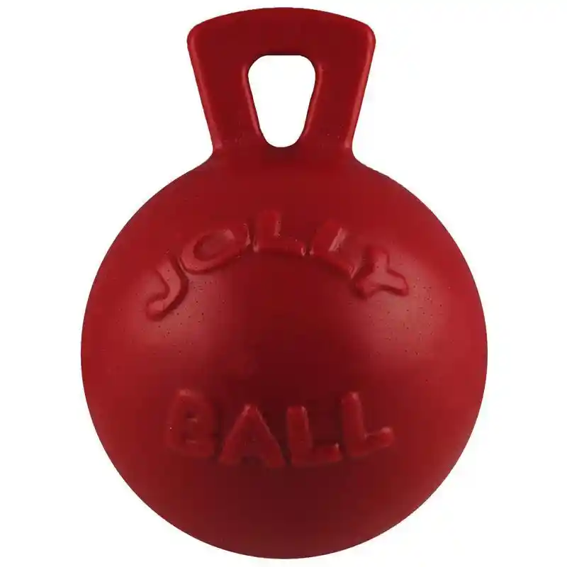 Jolly Pets Dog Tug N Toss Red 8 In