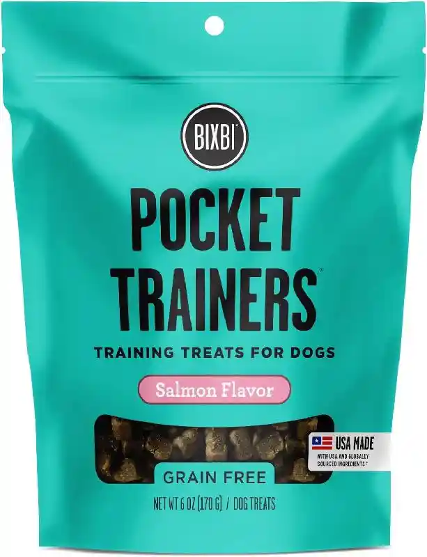 Bixbi Pocket Trainers Slmn Flavor Grain-free Dog Treats, 6-oz