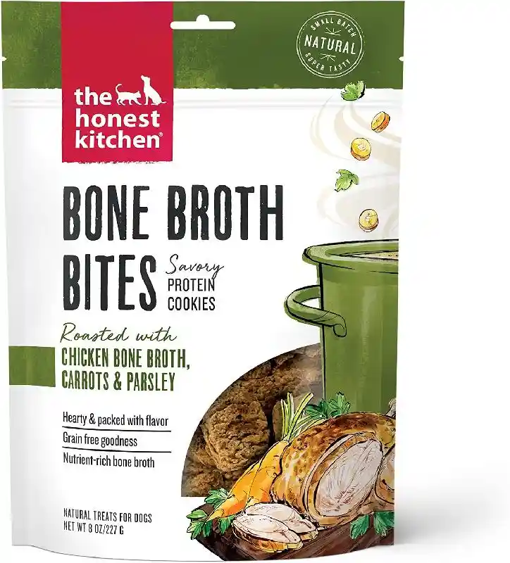 Thk Honest Kitchen Bone Broth Bites Ckn/carrots 8-oz