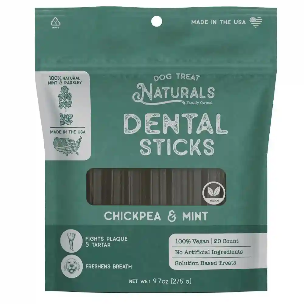 Dog Treat Naturals Dental Sticks 20-ct