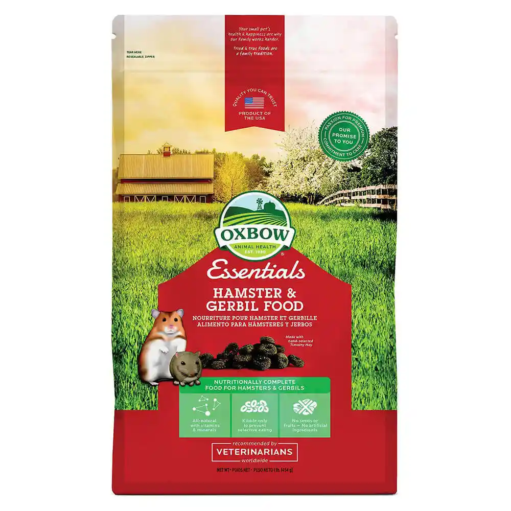 Oxbow Essentials Hamster & Gerbil Food 1-lb