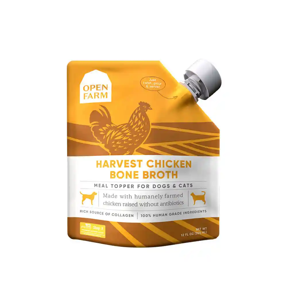 Open Farm Chicken Bone Broth 12-oz