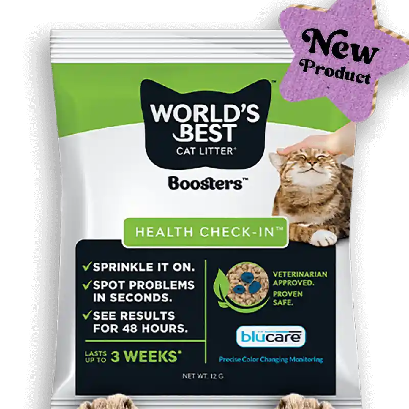 Worlds Best Cat Litter Boosters Health Check In 8/bx
