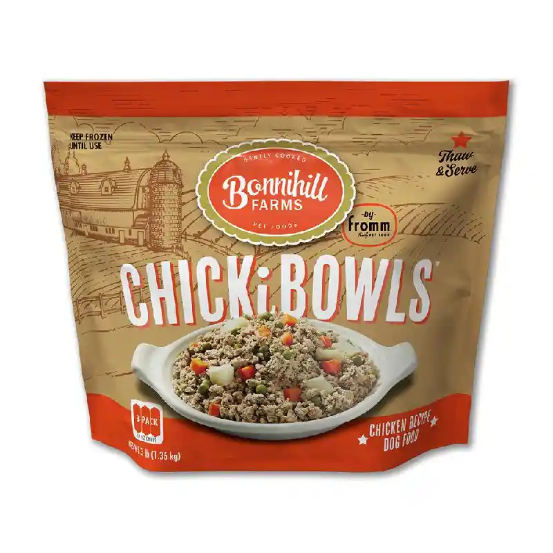 Fromm Bonnihill Dog Frozen Chickibowls 16-oz Roll