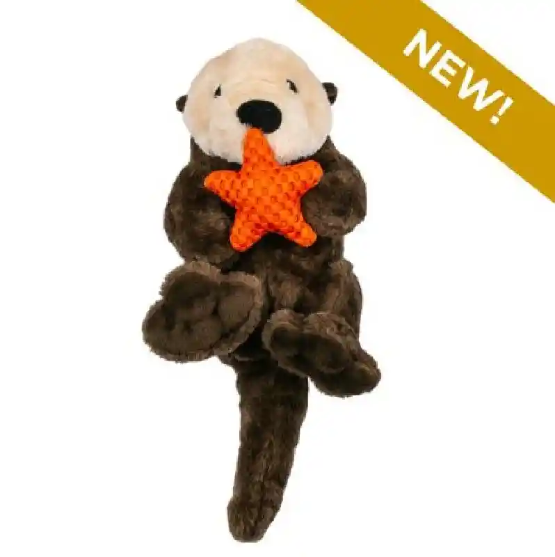 Tall Tails Dog Rope Plush Otter 14-inch