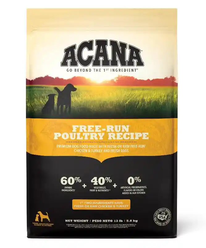 Acana Free-run Poultry Grain-free Dry Dog Food 13-lb