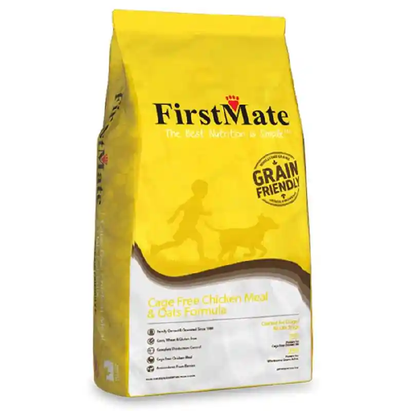 Firstmate Grain Friendly Cage-free Ckn Meal & Oats Dry Dog Food, 5-lb