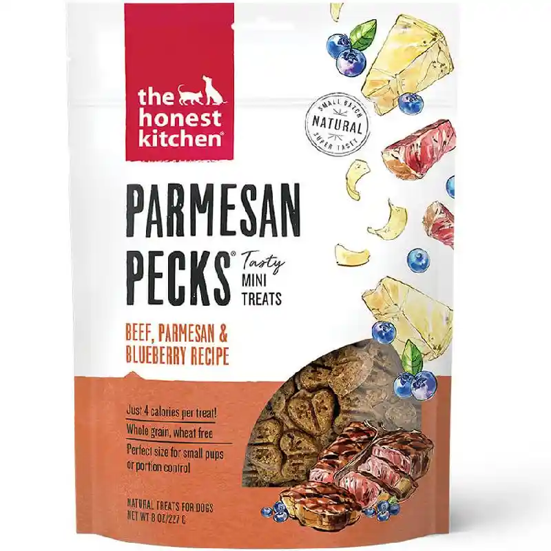 The Honest Kitchen Dog Parmesan Pecks Beef & Blueberry 8-oz