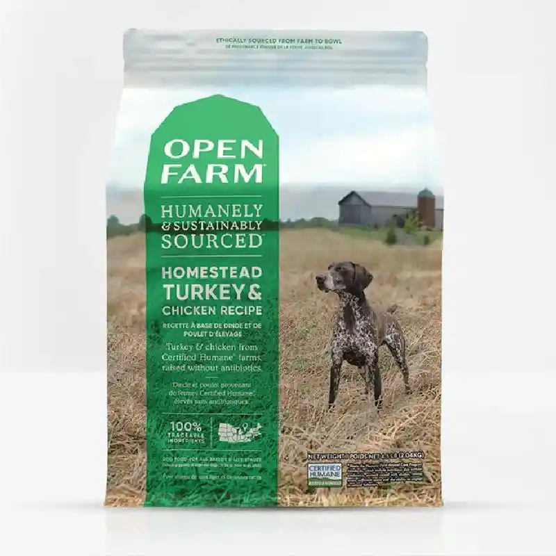 Open Farm Dog Gf Homestead Turkey & Chicken 4-lb