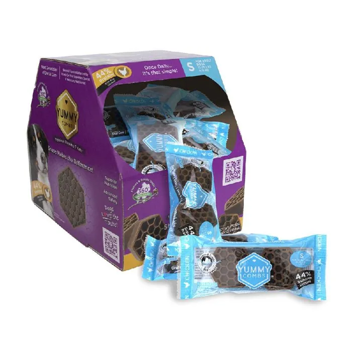 Yummy Combs Sm Hexi 14-2ct 4cs