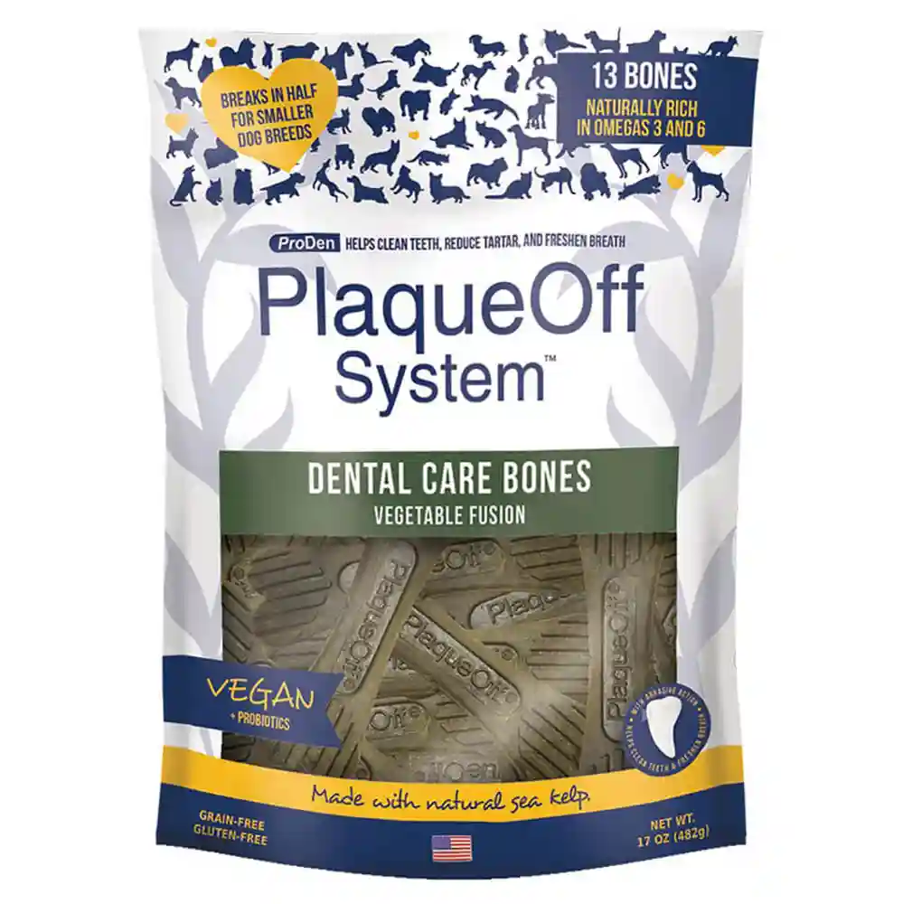 Plaque Off Dental Bones Vegetable 17-oz