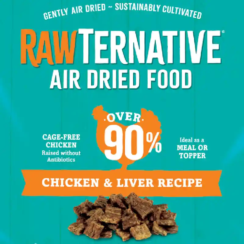 Rawternative Air Dried Chicken & Liver 1-lb