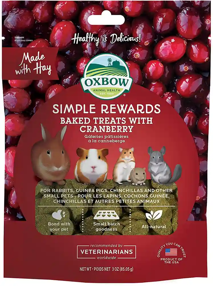 Simple Rewards Baked Treats With Cranberry - 3oz