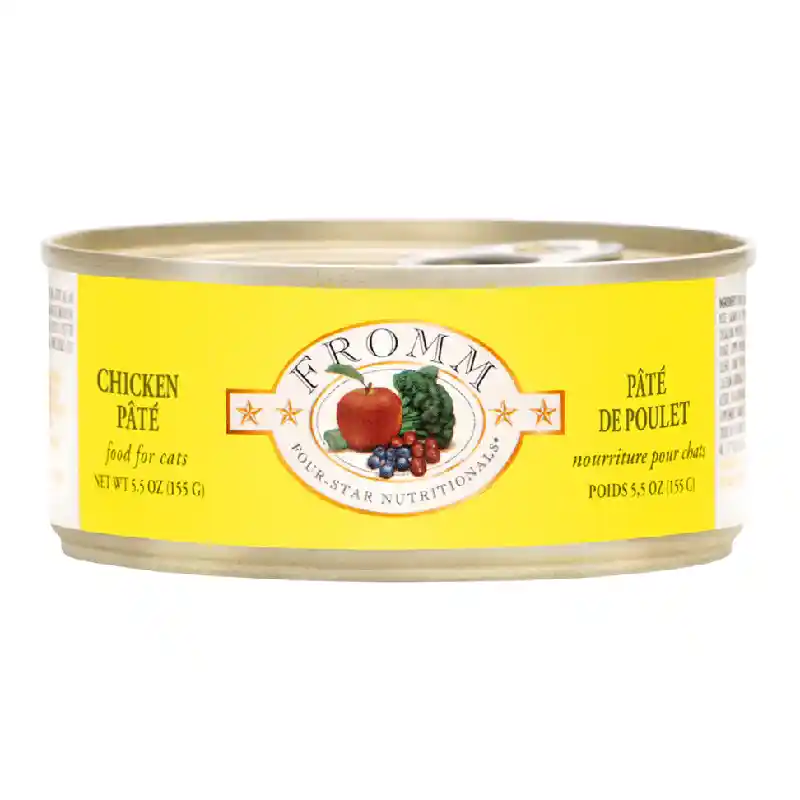 Fromm 4 Star Cat Can Pate Chicken 12/3 Oz