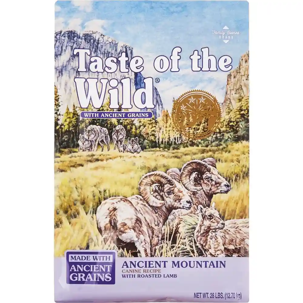 Tow Ancient Mountain Roasted Lamb & Ancient Grain Recipe Dry Dog Food 14-lb