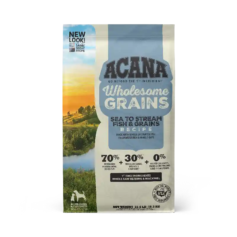 Acana Dog Wholesome Grains Sea to Stream 22.5-lbs