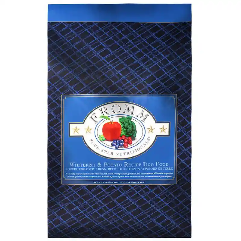 Fromm Dog Dry 4star Whitefish Potato 26-lb