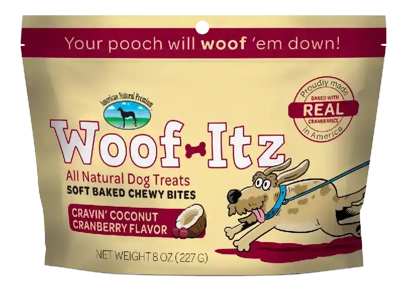 Woof-itz Cravin' Coconut Cranberry