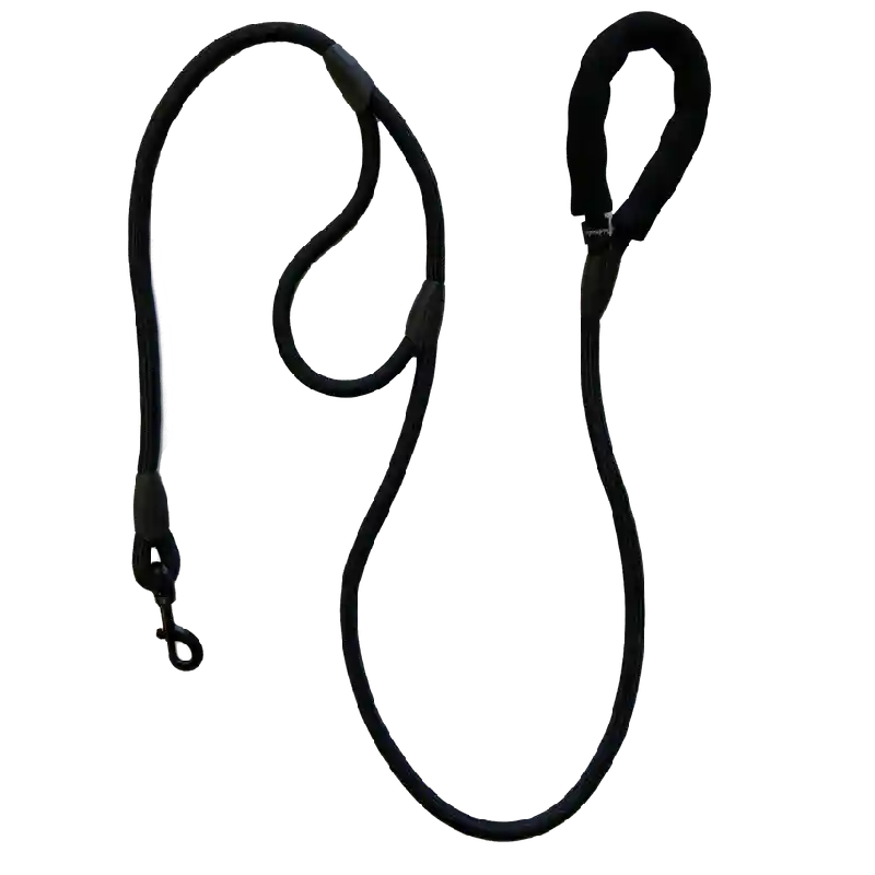 Bark Appeal 6' Black Rope Leash