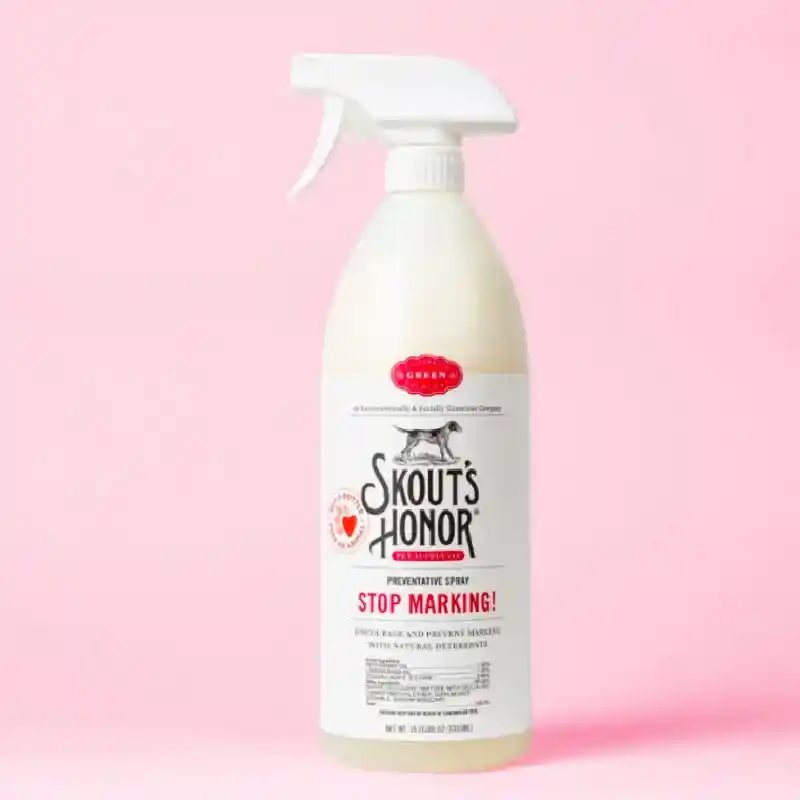 Skout's Honor Stop Marking! Preventative Deterrent Spray For Dogs, 35-oz