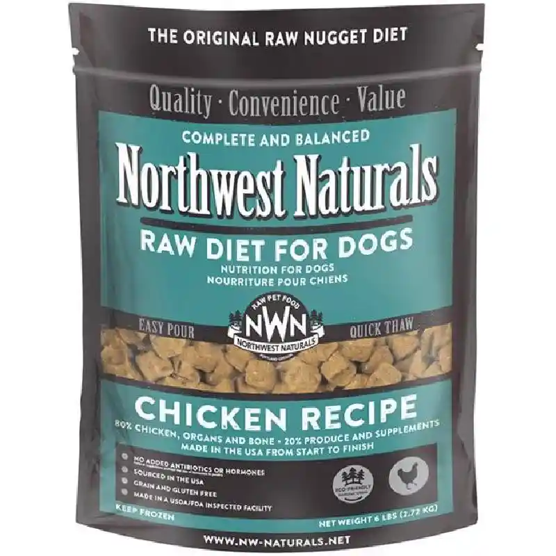 Northwest Naturals Dog Raw Chicken 6-lb