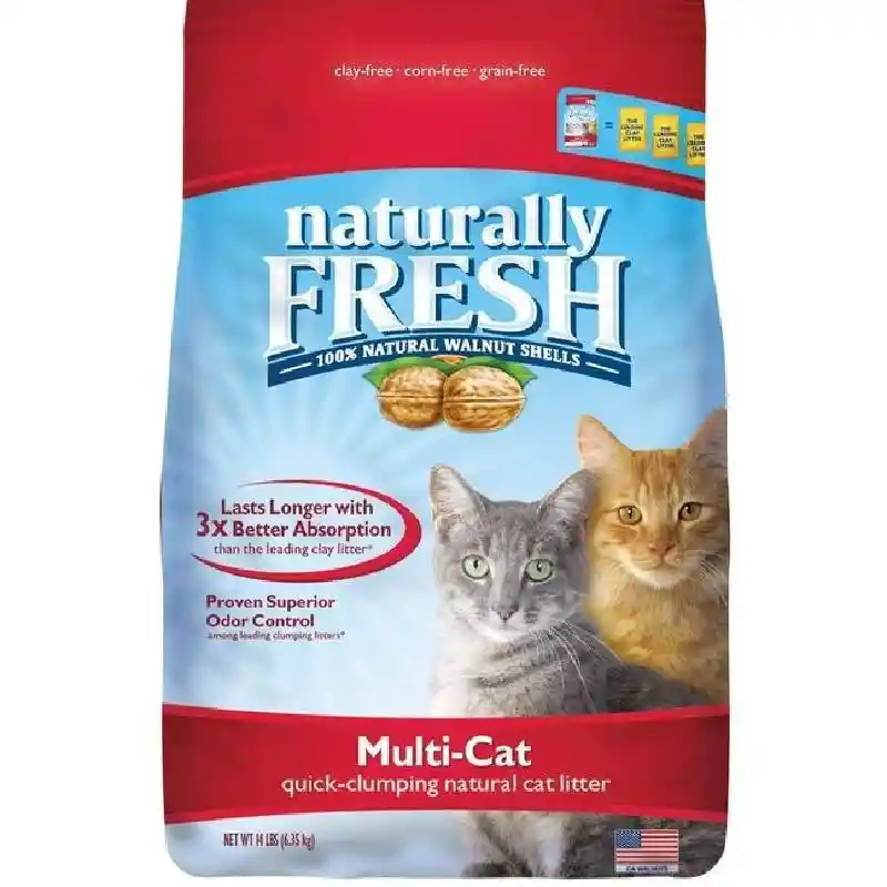 Naturally Fresh Clumping Litter Multi-cat 14lb Fb