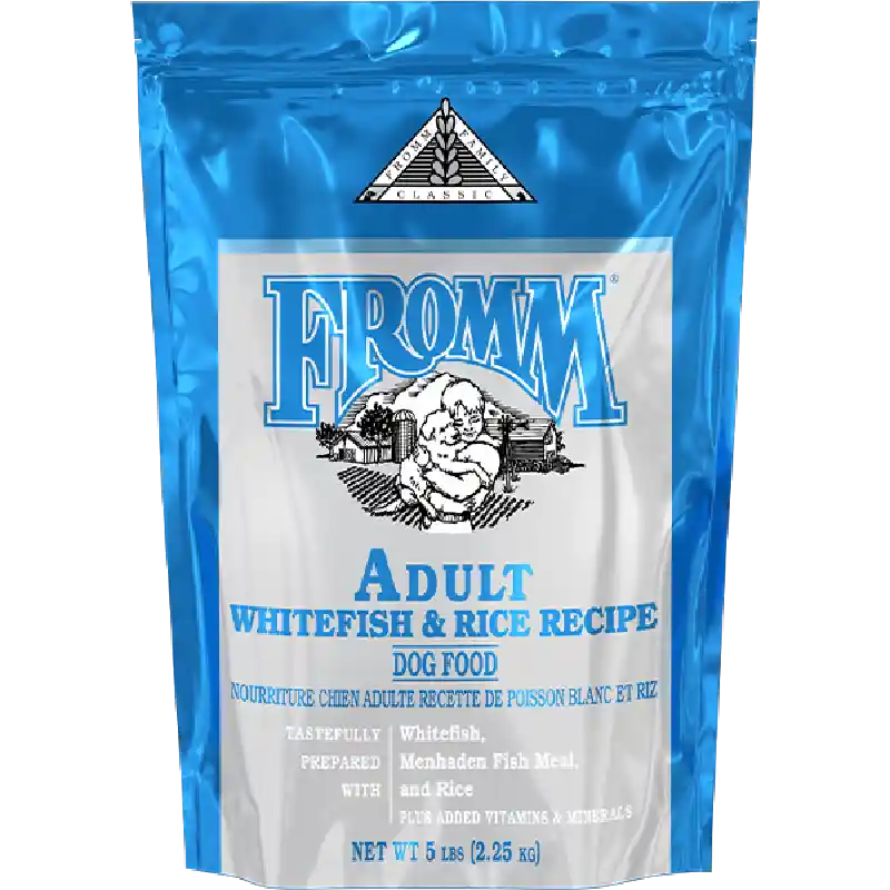 Fromm Dog Classic Whitefish Rice Adult 5-lb