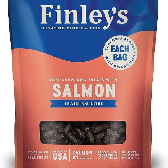 Finley's Soft Training Bites Salmon 6-oz