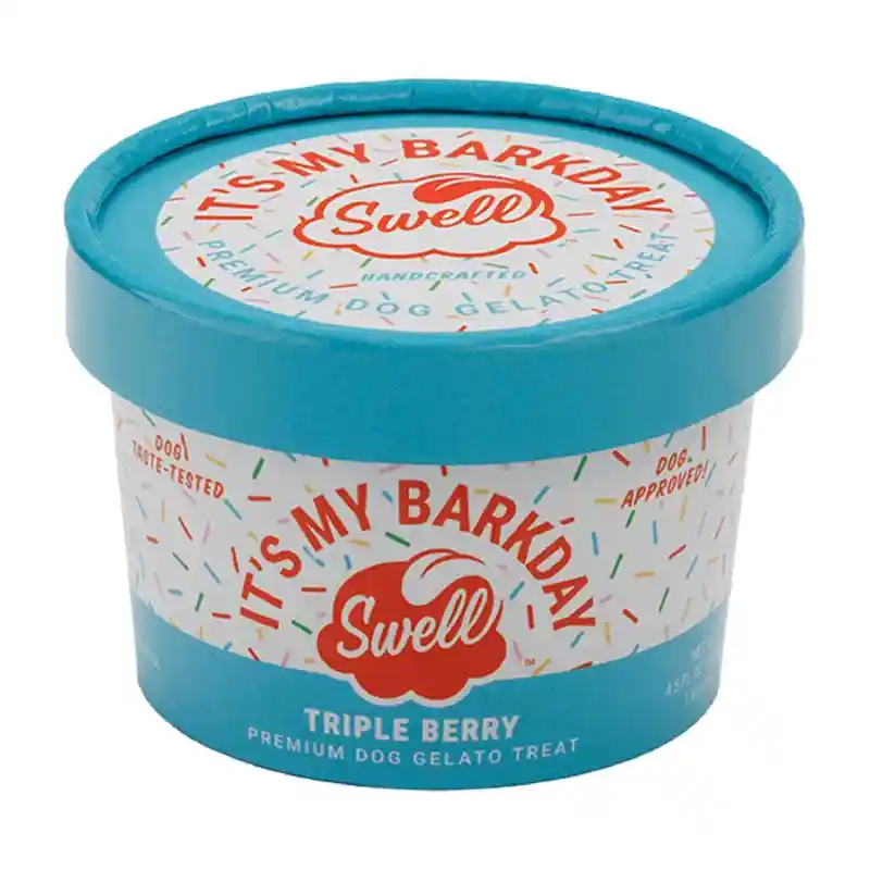 Swell Gelato Frzn It's My Barkday Triple Berry 4-oz