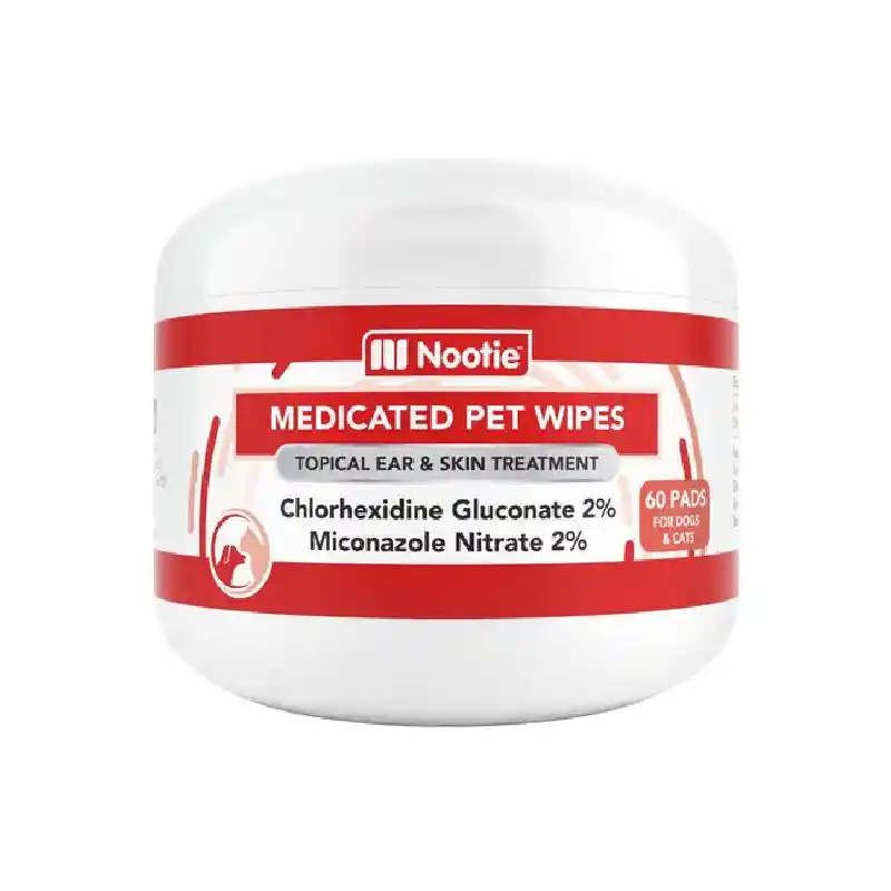 Nootie Antibacterial Pads 60 Ct