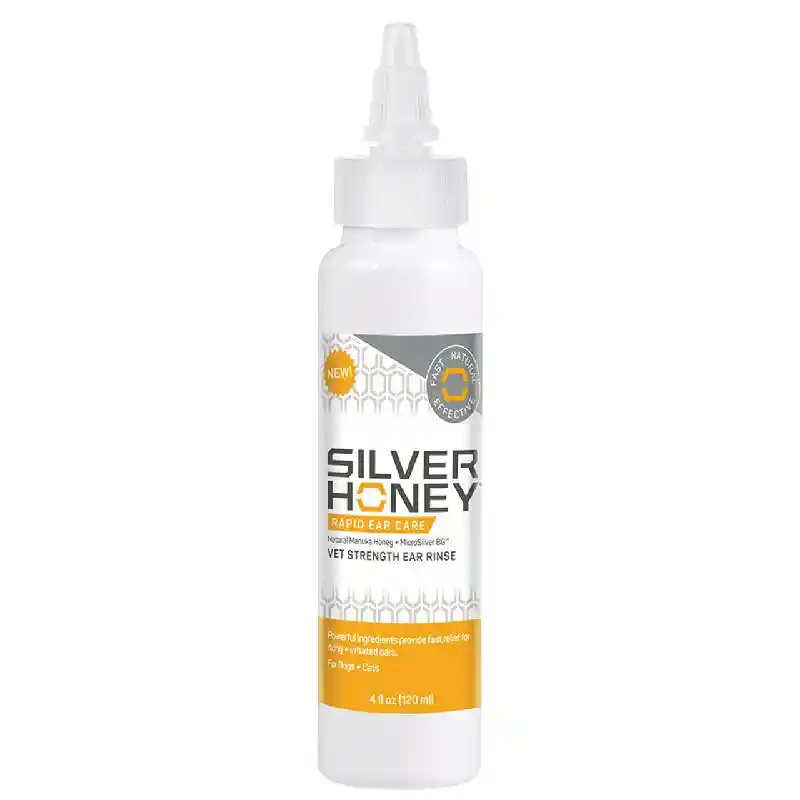 Silver Honey Rapid Ear Care Vet Strength Ear Rinse