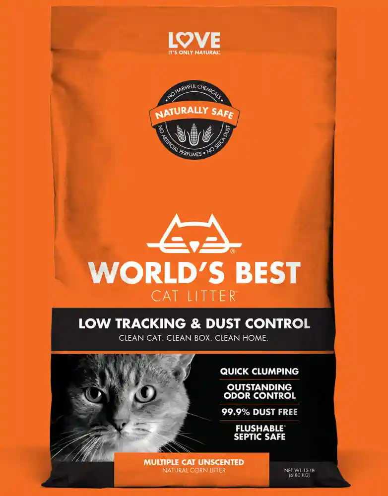World's Best Litter Low Tracking 15-lb