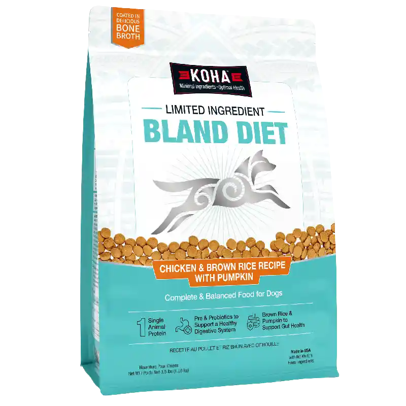 Koha Dog Lid Bland Diet Chicken Brown Rice 20lb